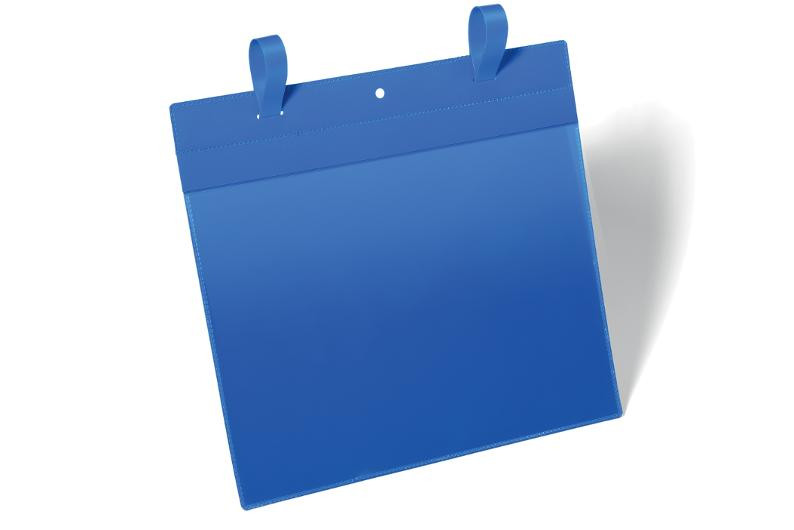 BildePlastlomme Durable M/Stropper A4 (50 stk)
