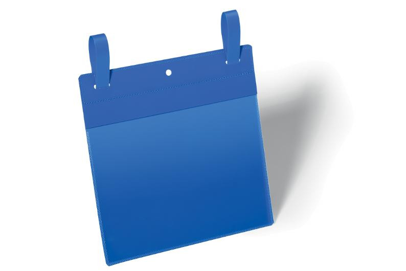 BildePlastlomme Durable M/Stropper A5 (50 stk)