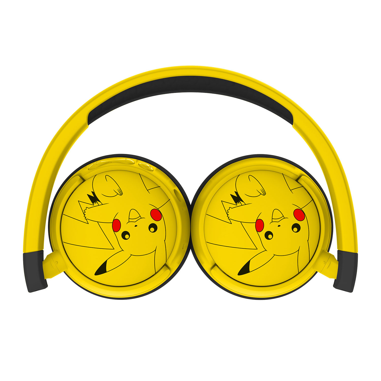 POKEMON Pikachu Headphone On-Ear Wireless 85dB/95dB Sharing Aux