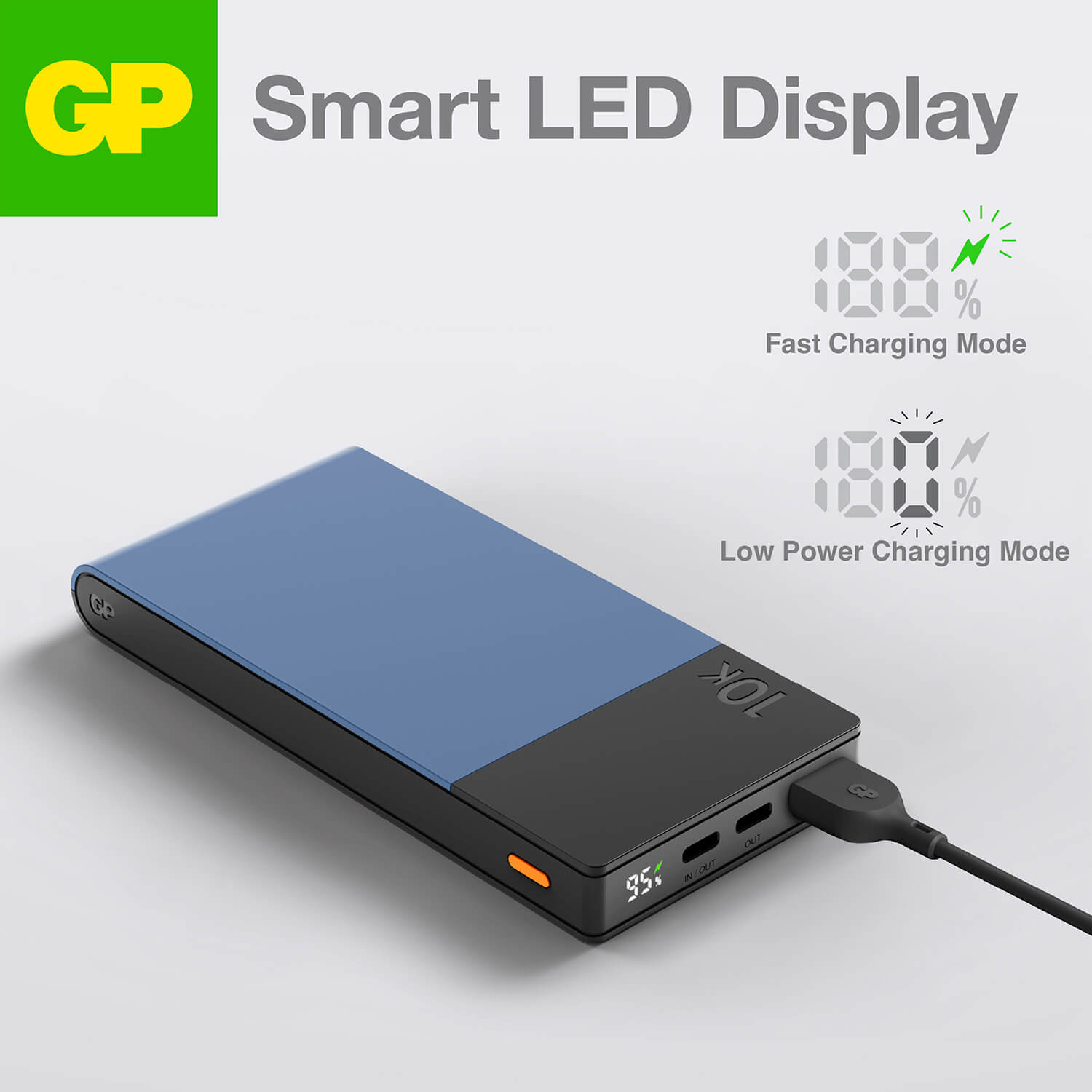 GP Powerbank M2+ 10000mAh Blue