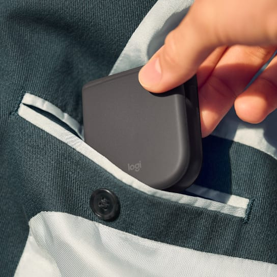 LOGITECH Mobi Fold Ultra-portable Mouse, Graphite