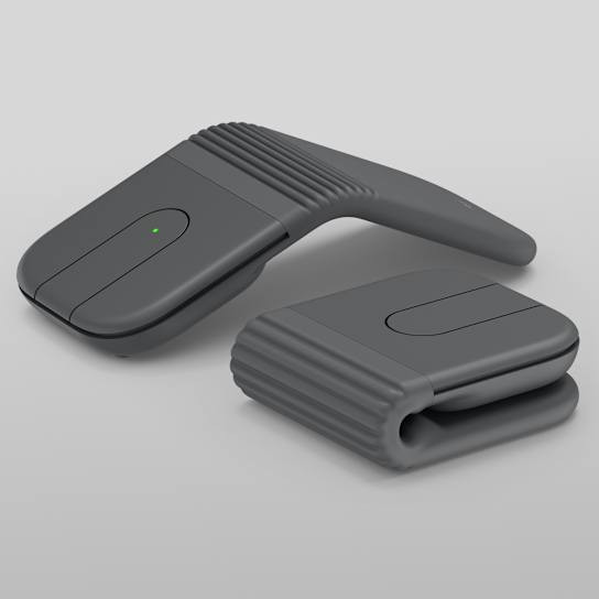 LOGITECH Mobi Fold Ultra-portable Mouse, Graphite