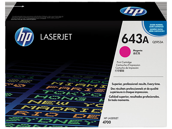 BildeColor LaserJet 643A magenta toner