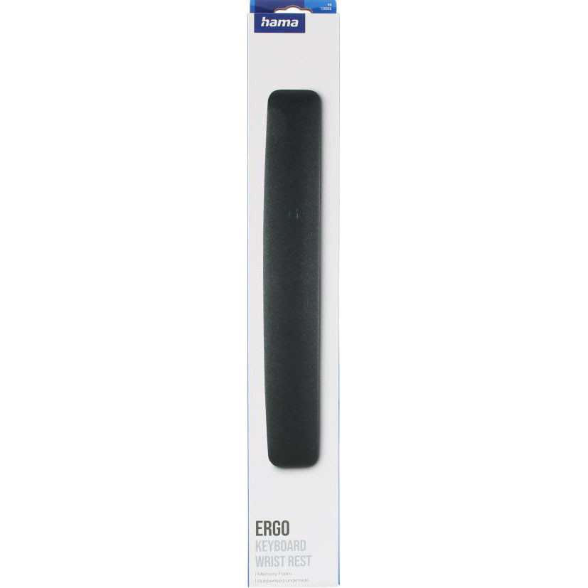 HAMA Ergo Keyboard Wrist Rest Black