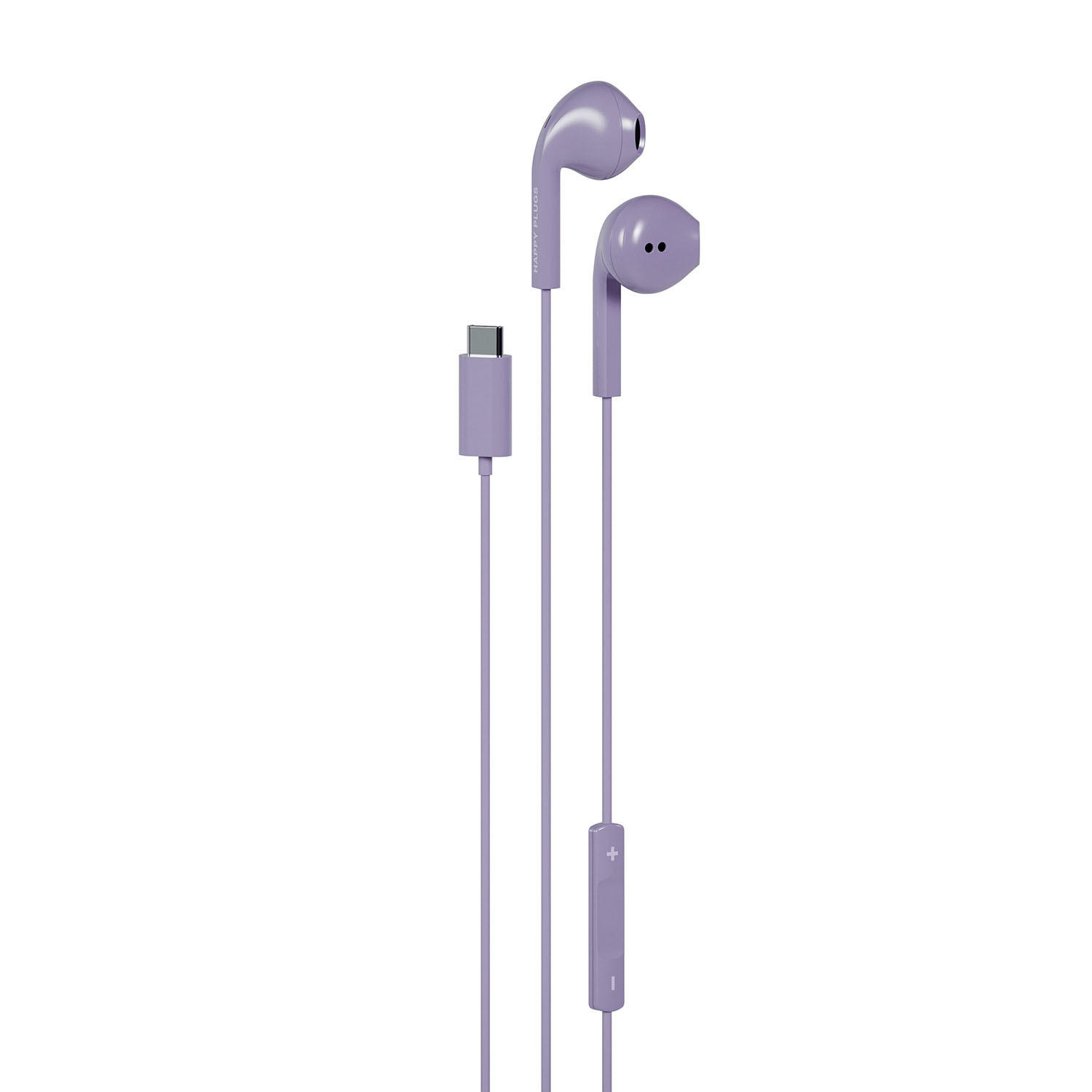 HAPPY PLUGS Headphone Wired In-Ear USB-C Purple