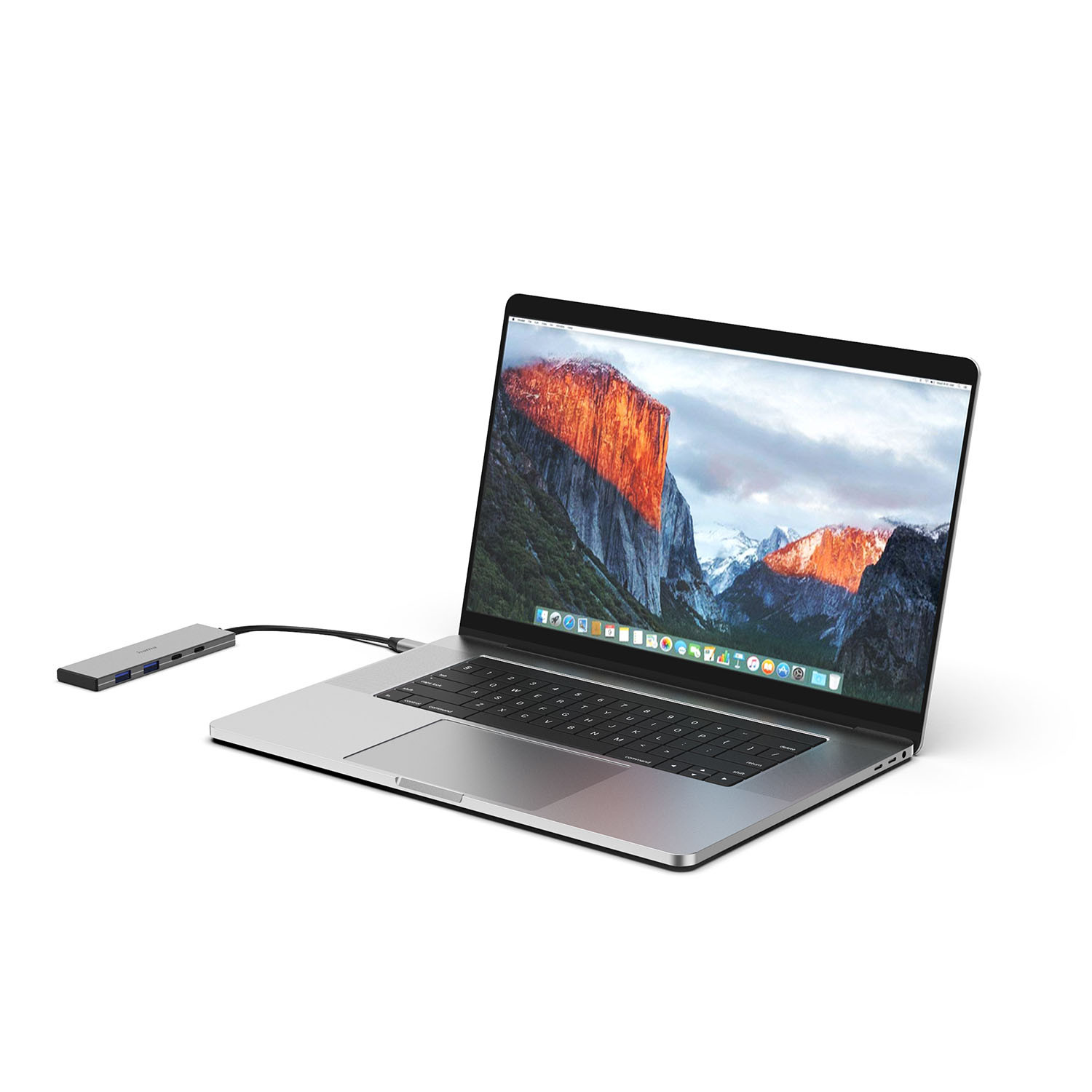 HAMA USB-C Hub USB 3.2 Gen2 2xUSB-C + 2xUSB-A 10 Gbit/s PD Alu
