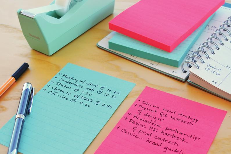 Notatblokk Post-It Ssn 101X152Lj Cosm (3 stk)