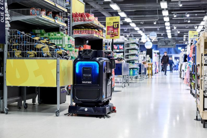 Robotgulvvasker Nilfisk Sc25 3D Lidar