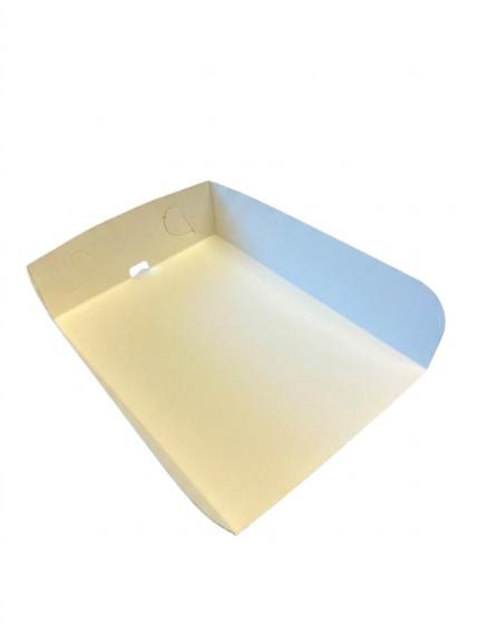 BildeKakeskuff 3-Sidet 25X18X6Cm Hvit (500 stk)