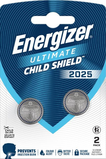BildeBatteri Energizer U.lithium Cr2025 (2 stk)