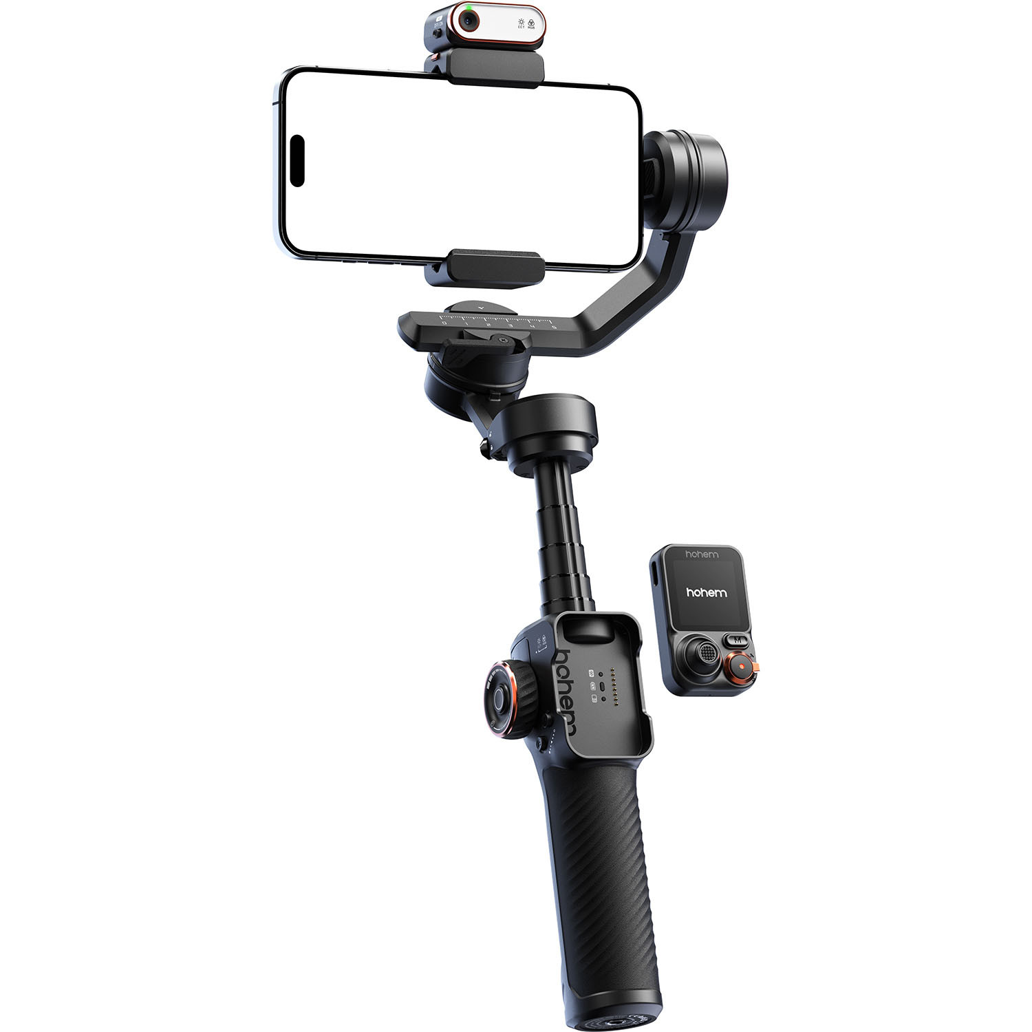 HOHEM Smartphone Gimbal iSteady M7 Black Kit with AI