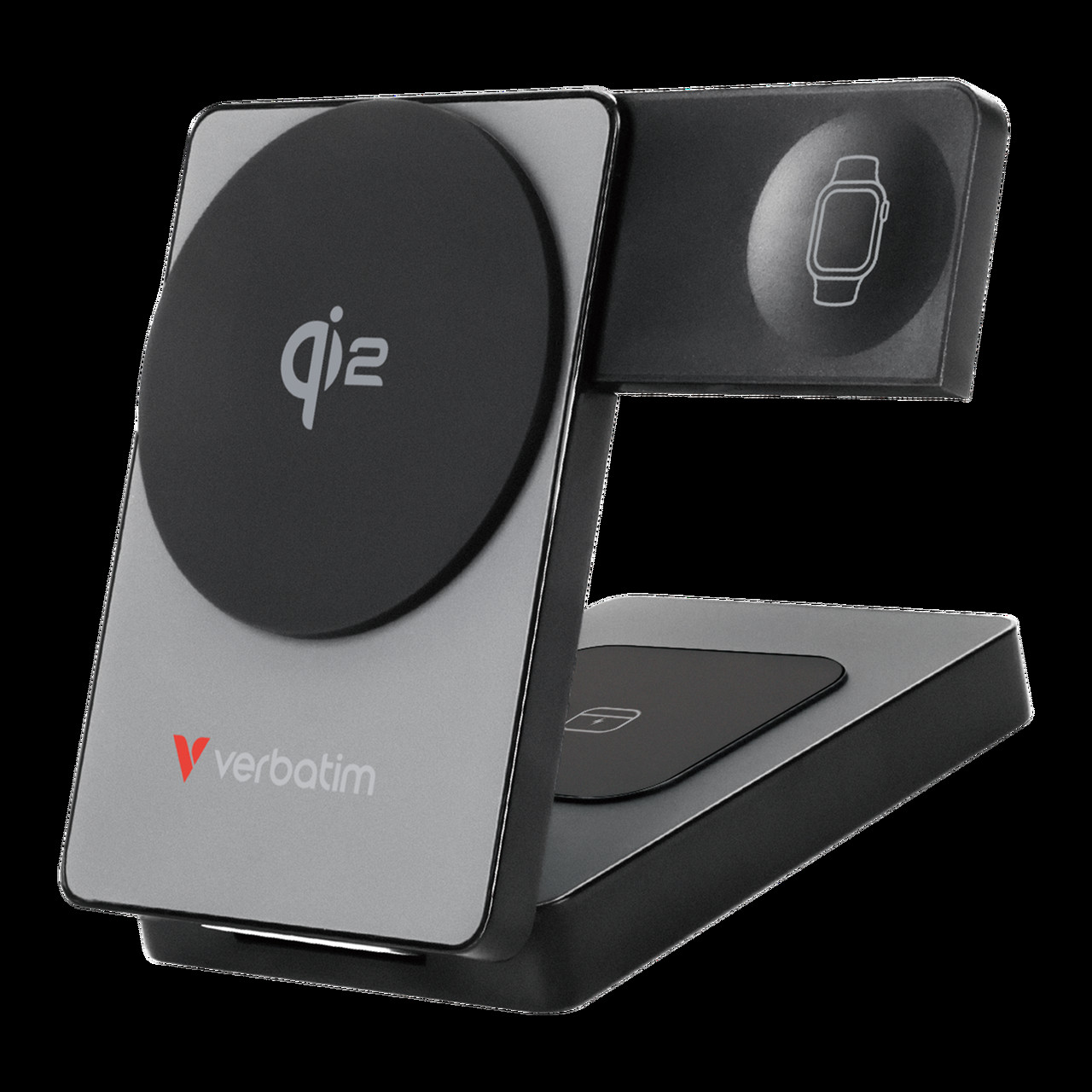 BildeVerbatim Charge 'n' Go Qi2 Mag W PowerBank 5000 mAh Grey
