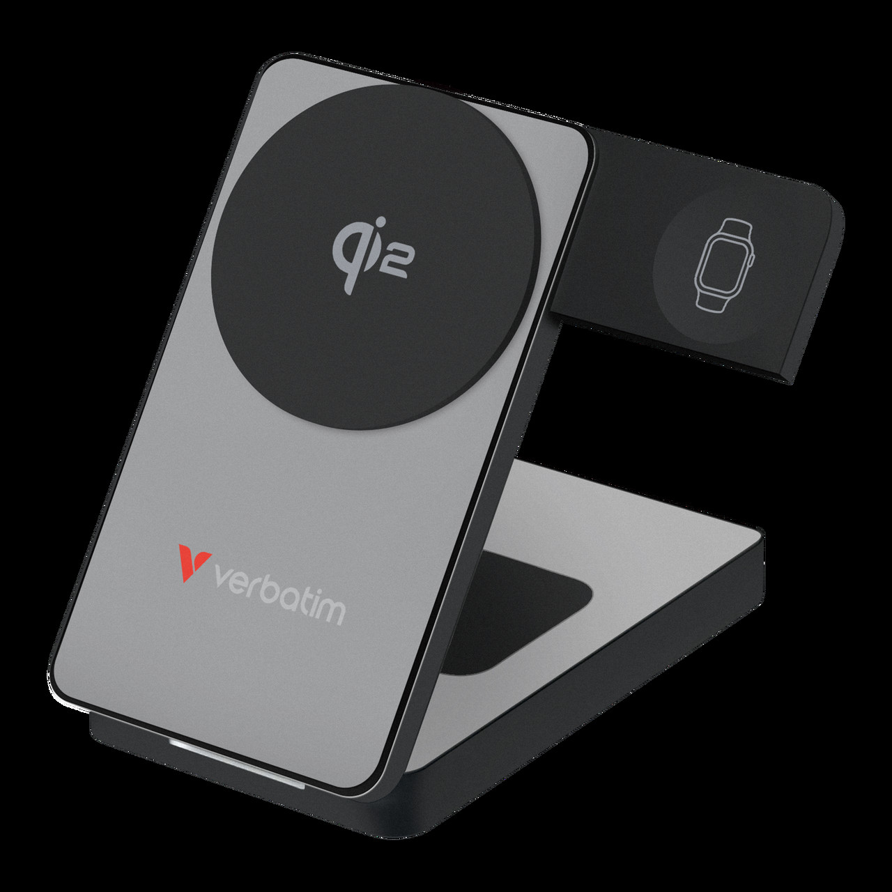 BildeVerbatim Charge 'n' Go Qi2 Mag W PowerBank 10000 mAh Grey