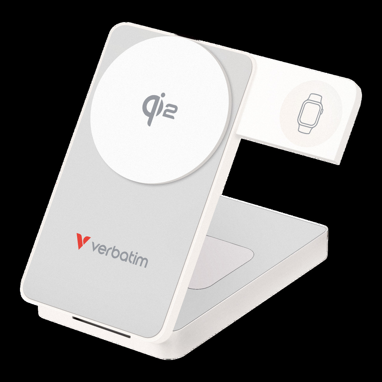 BildeVerbatim Charge 'n' Go Qi2 Mag W PowerBank 10000 mAh White