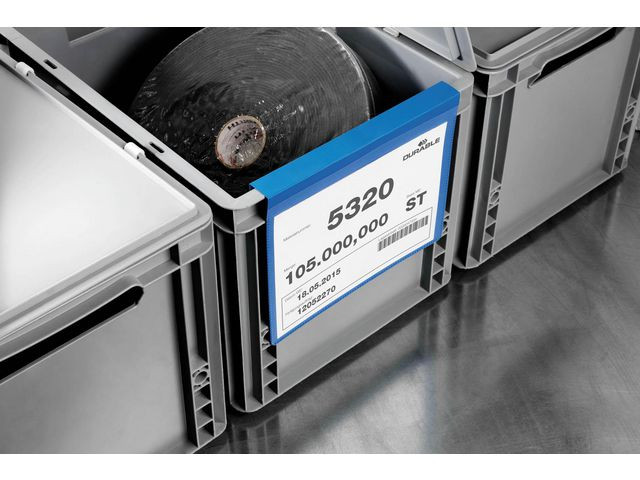 Plastlomme Durable F/Pall A4 (50 stk)