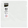 Serviett Pronappe 2L 38Cm Hvit (40 stk)