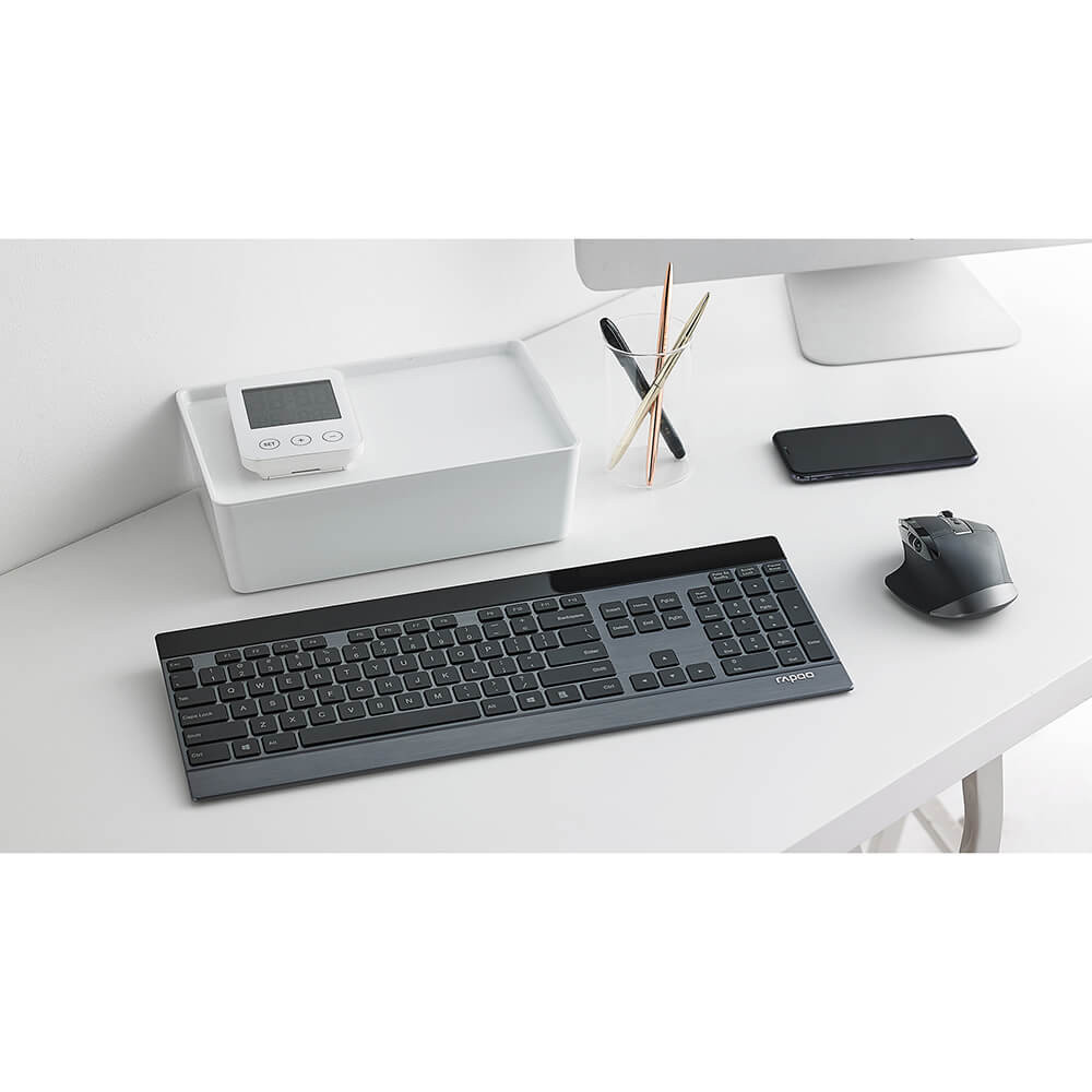 RAPOO Keyboard/Mice Set 9900M Wireless Multi-Mode Black