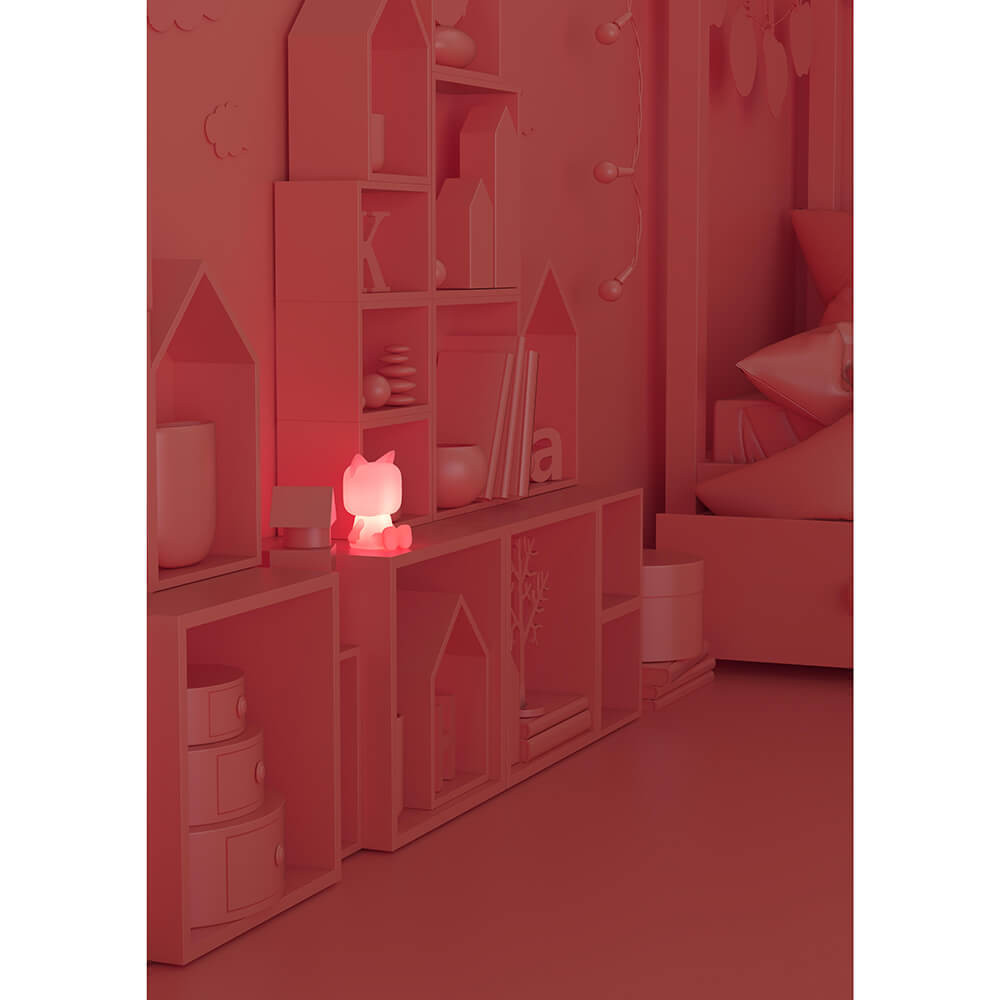 MOB Cute Animal Light Cat Multicolor