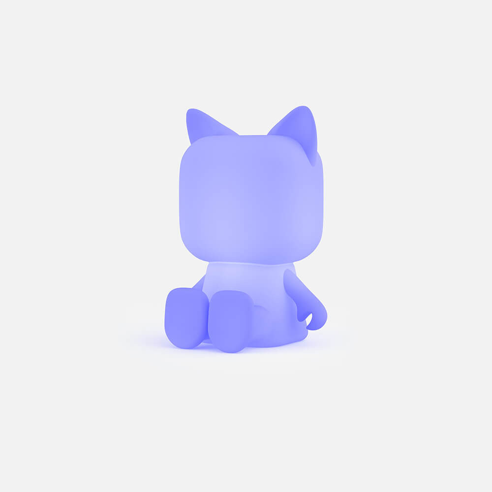 MOB Cute Animal Light Cat Multicolor
