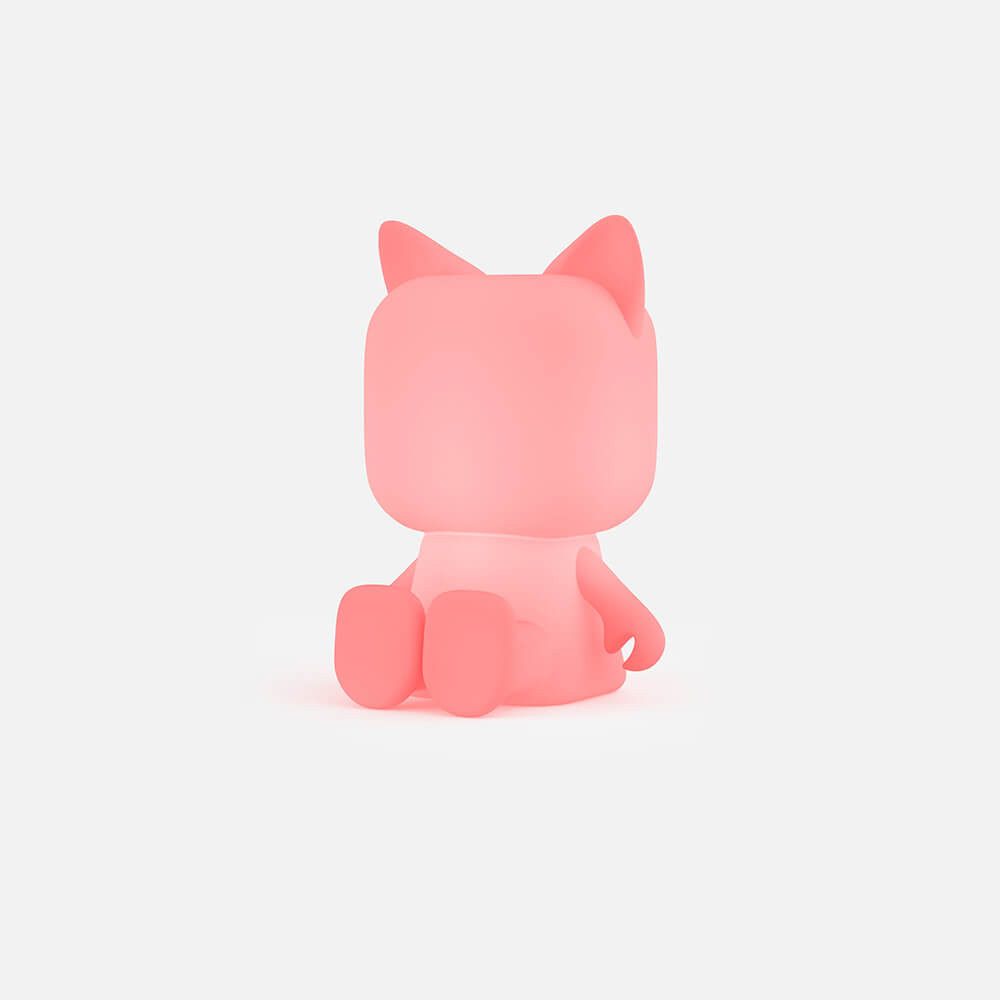 MOB Cute Animal Light Cat Multicolor