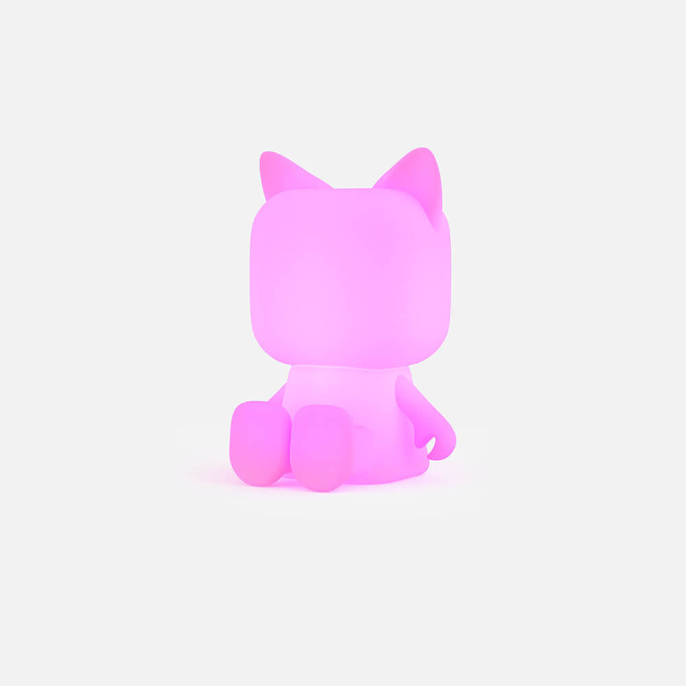 MOB Cute Animal Light Cat Multicolor