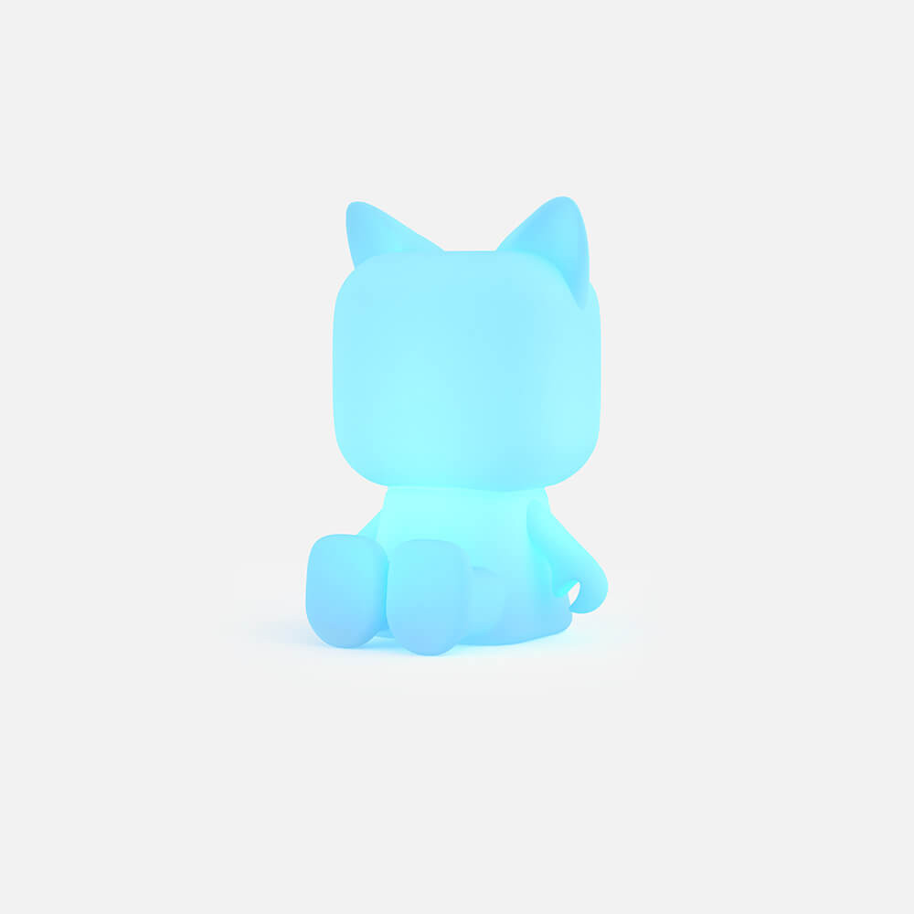 MOB Cute Animal Light Cat Multicolor