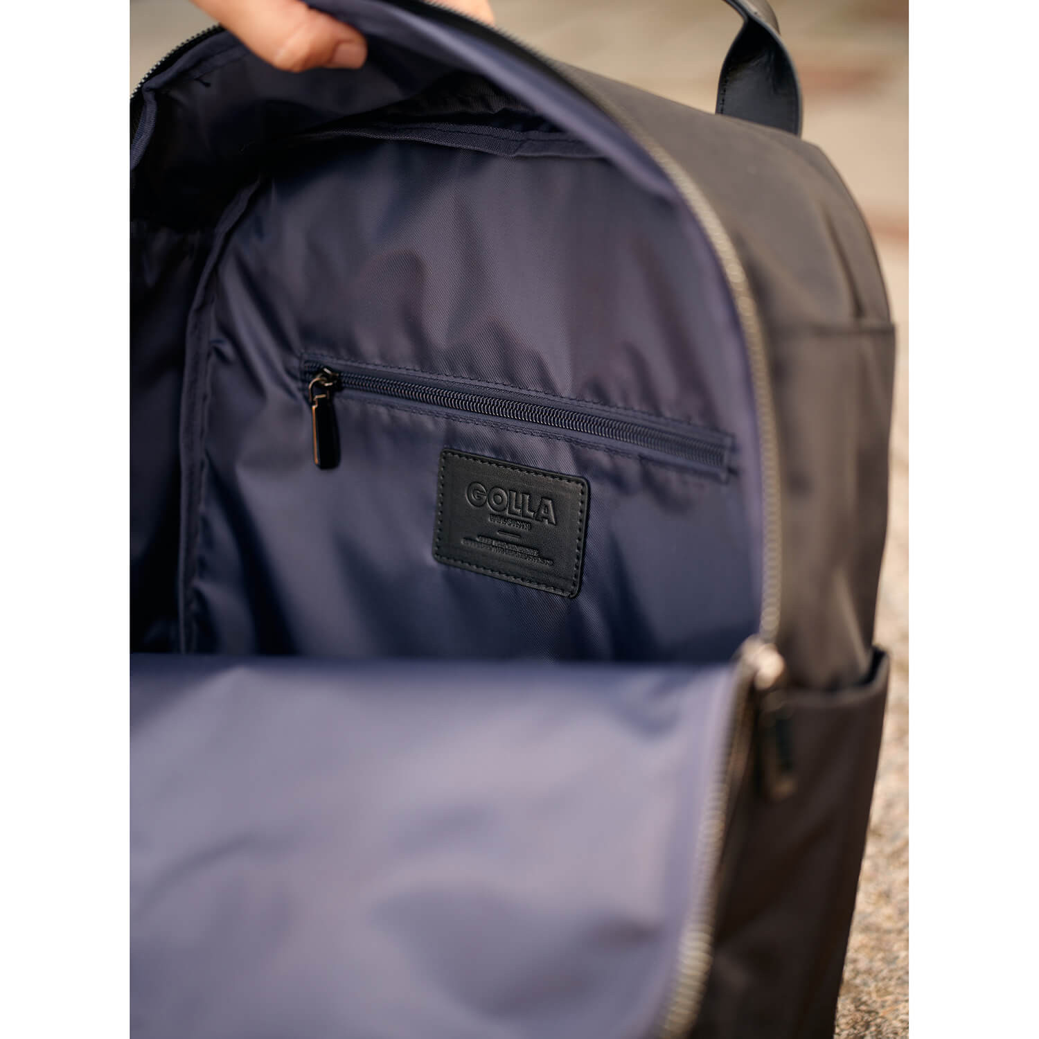 GOLLA Backpack Orion 13 litres Nylon and PU 15.6" Black