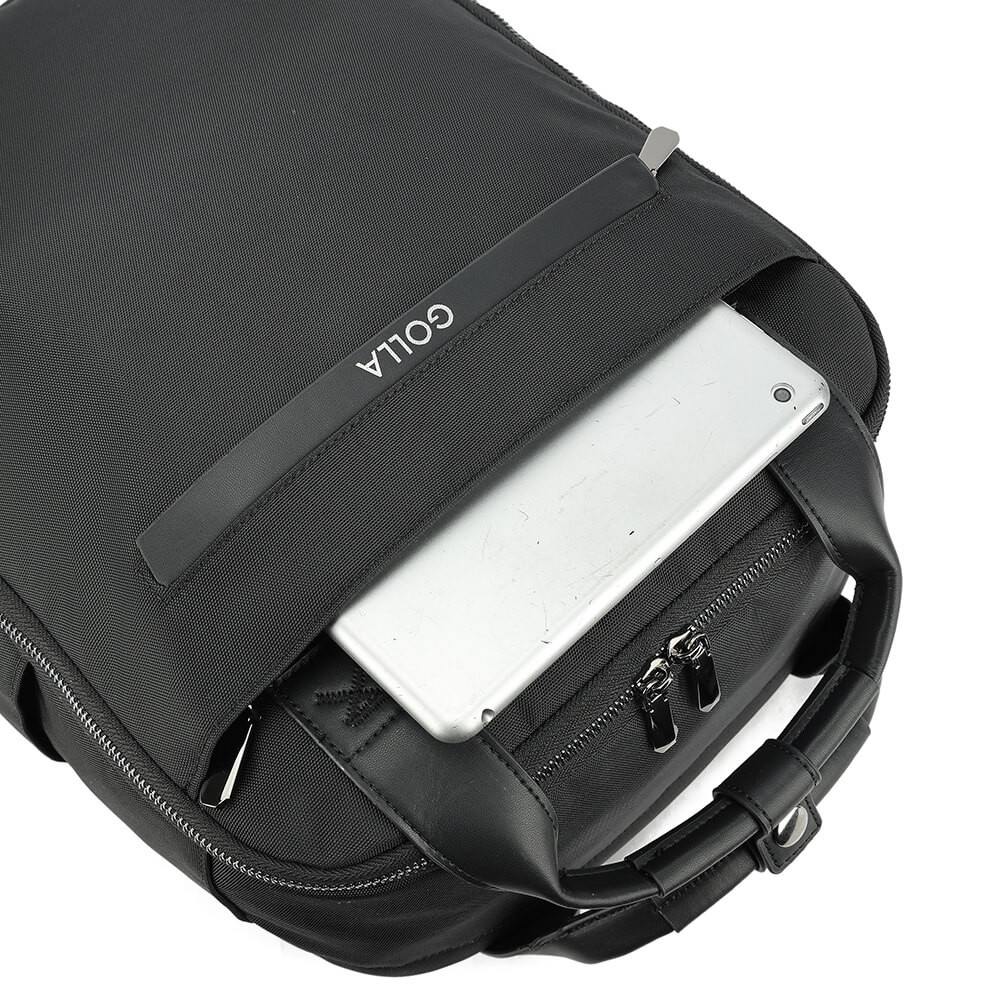 GOLLA Backpack Orion 13 litres Nylon and PU 15.6" Black