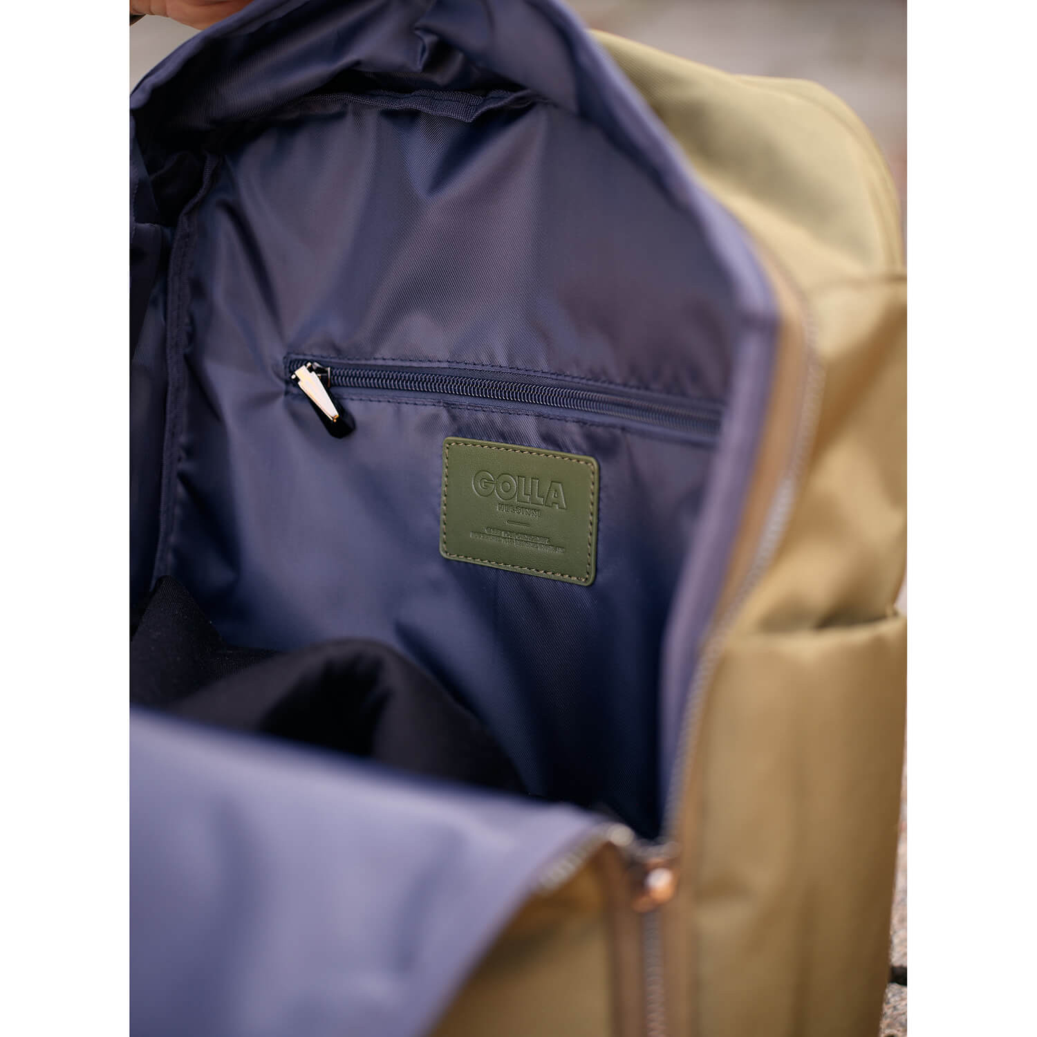 GOLLA Backpack Orion 13 litres Nylon and PU 15.6" Green