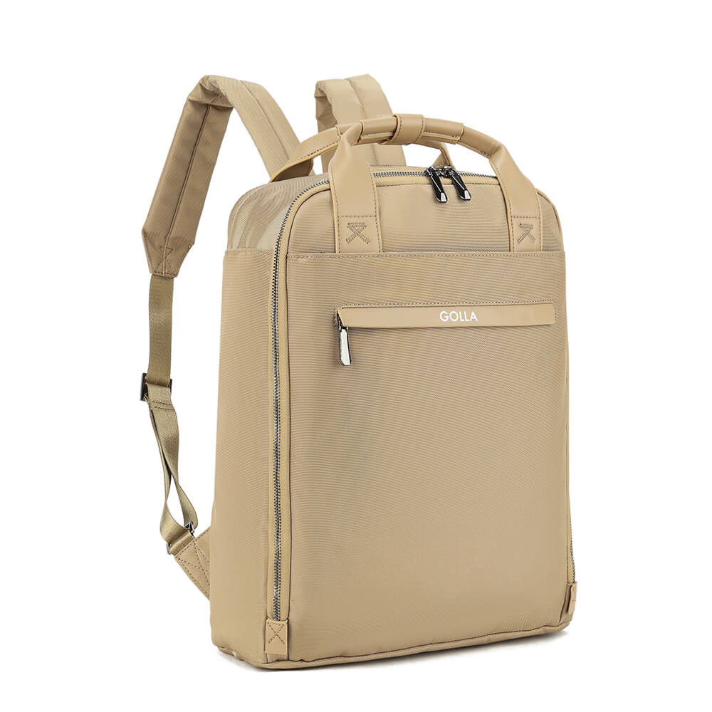 GOLLA Backpack Orion 13 litres Nylon and PU 15.6" Coffee
