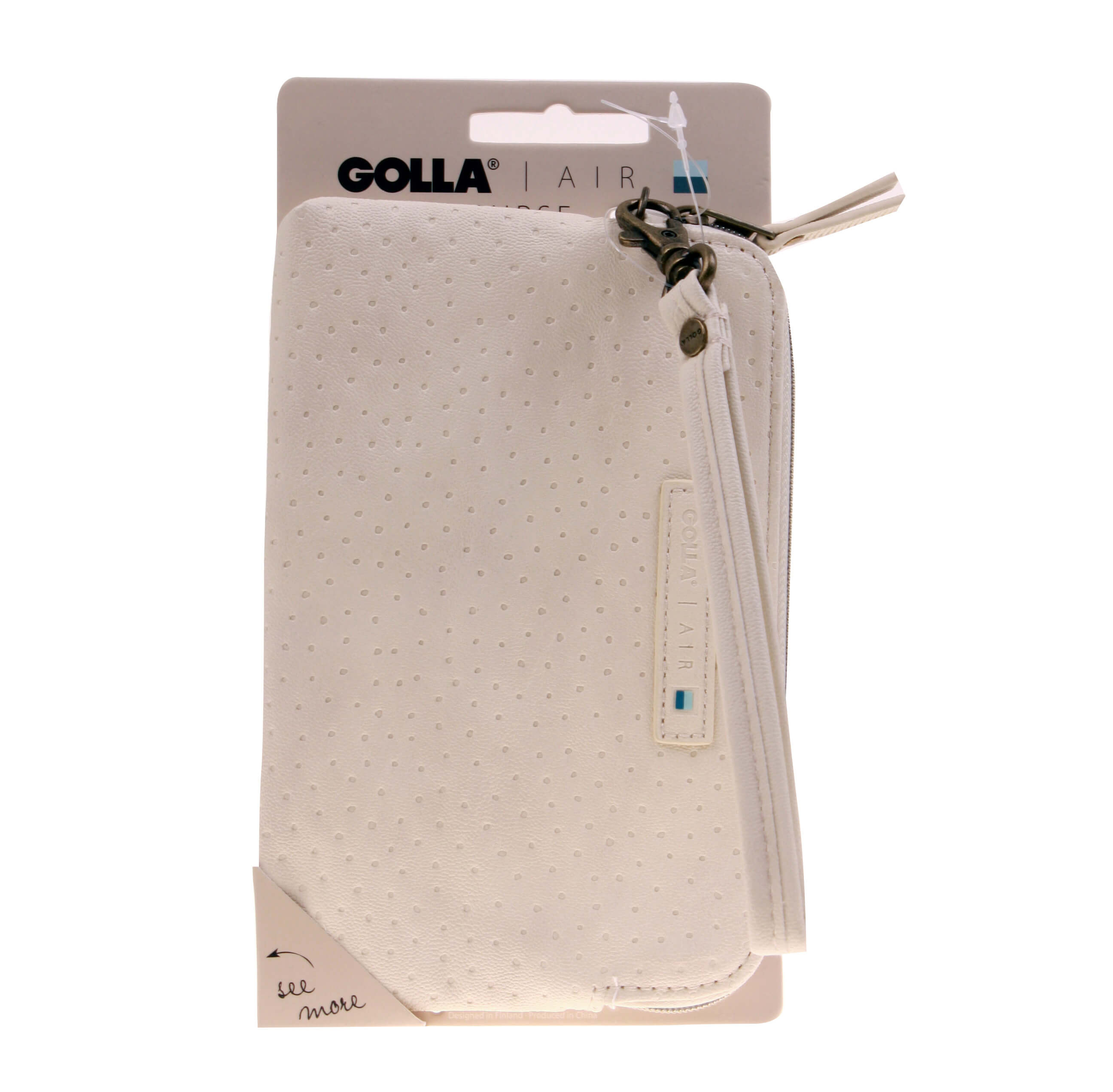GOLLA AIR Mobilveske Cream Kremfarget Sam S5 G1634