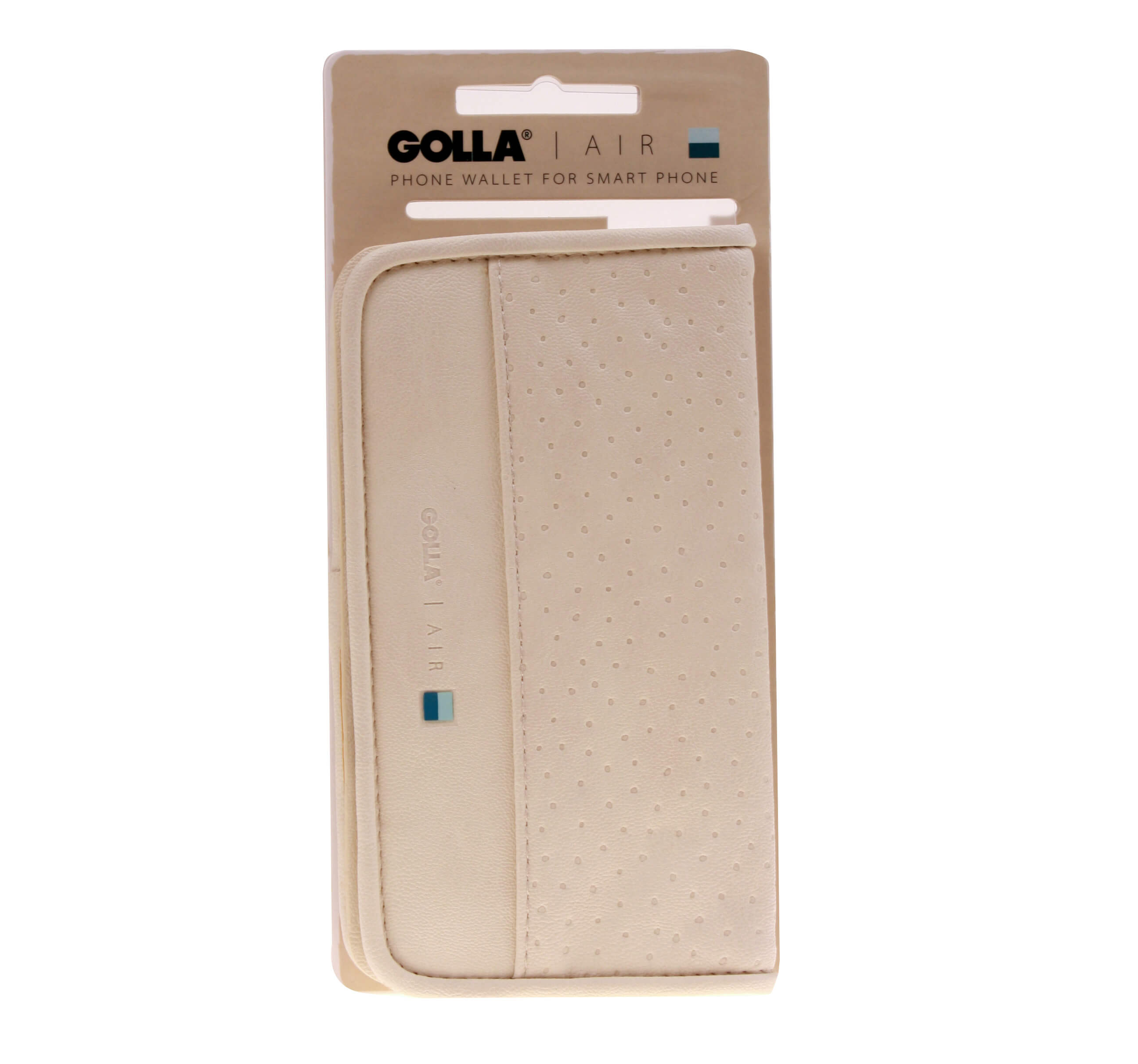 GOLLA AIR Mobilveske Cream Kremfarget universal G1622