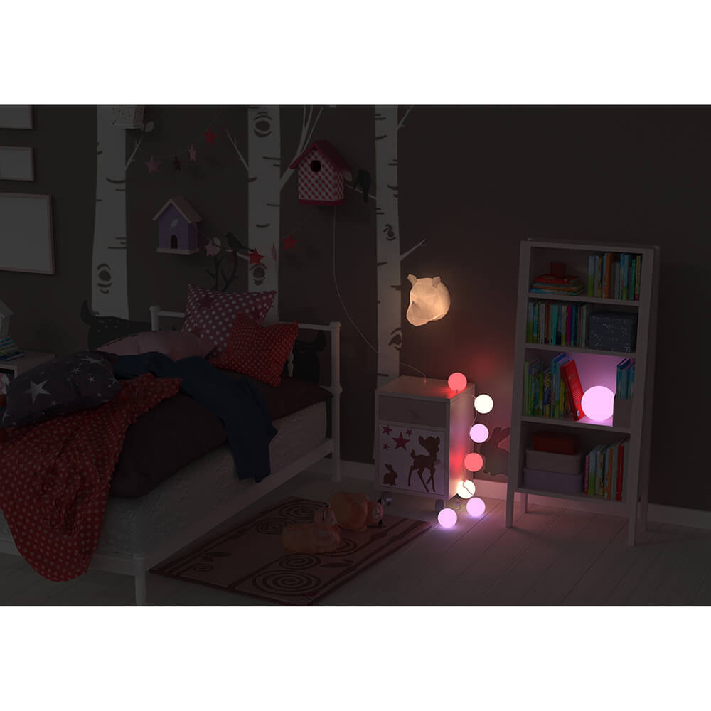 MOB Wall Nightlight Wild Light Rhino Multicolor