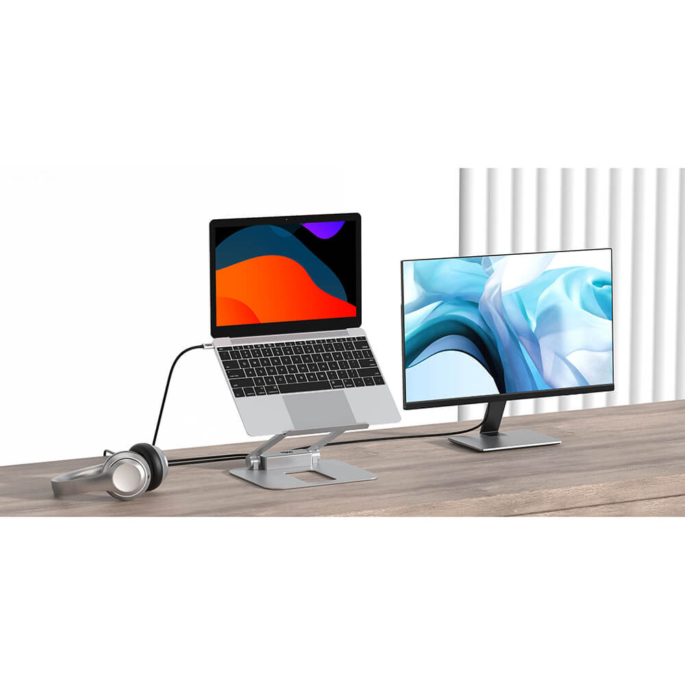 RAPOO USB-C Stand UCS-5001 Notebook Stand with USB-C Hub