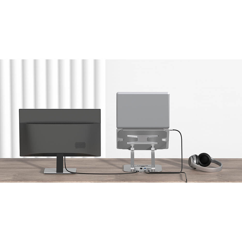 RAPOO USB-C Stand UCS-5001 Notebook Stand with USB-C Hub