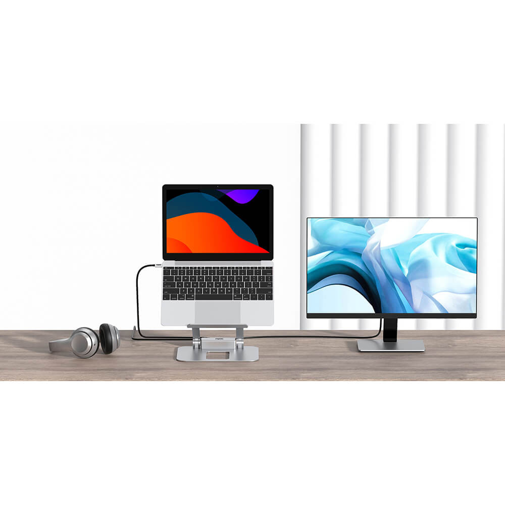 RAPOO USB-C Stand UCS-5001 Notebook Stand with USB-C Hub