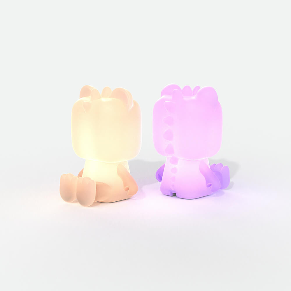 MOB Cute Animal Light Dino Multicolor
