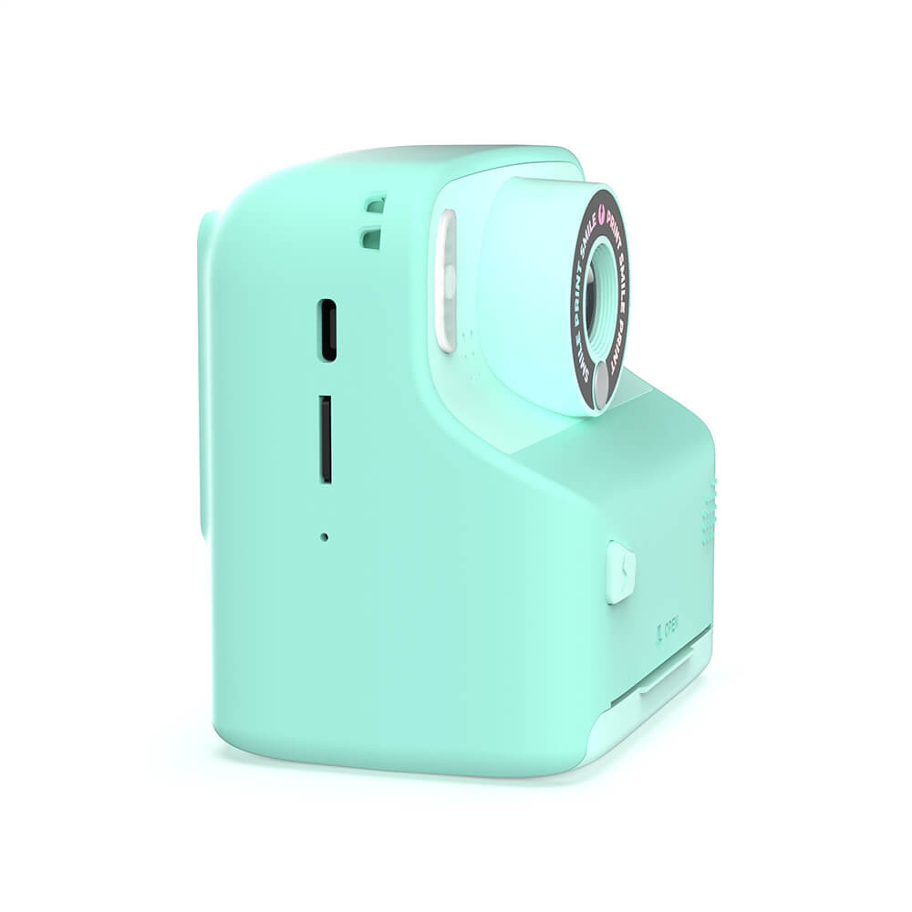MOB Instant Cam Pixiprint 5 filmrolls 5 Games Turquoise