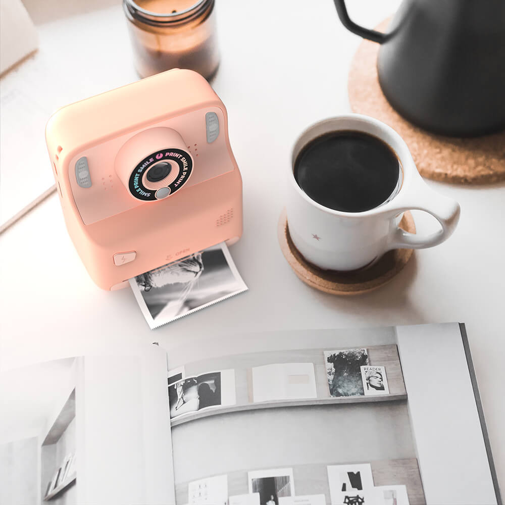 MOB Instant Cam Pixiprint 5 filmrolls 5 Games Pink