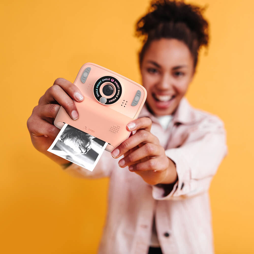 MOB Instant Cam Pixiprint 5 filmrolls 5 Games Pink