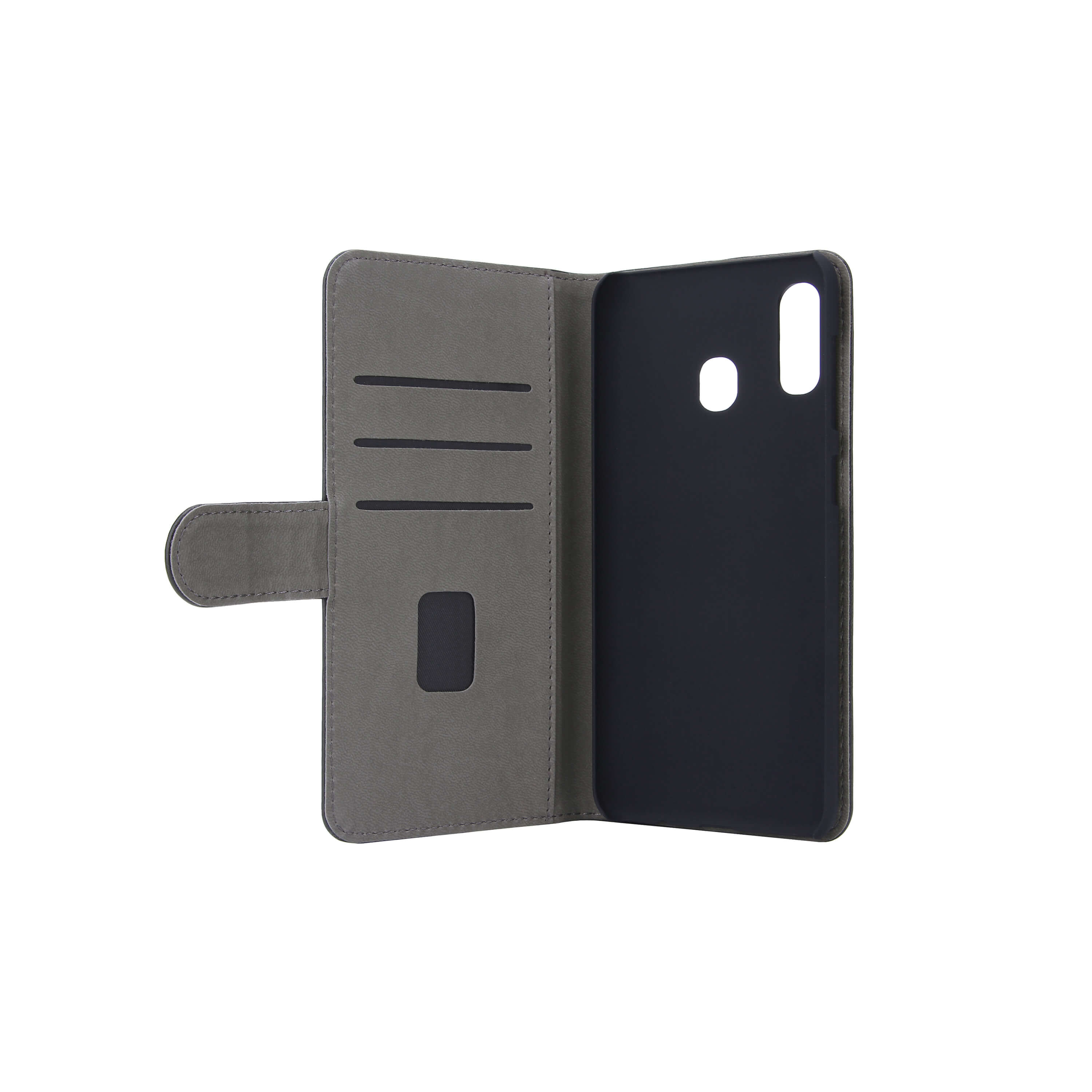 GEAR Lommebokveske svart Samsung A20 2019