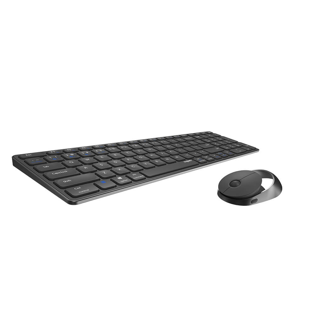 RAPOO Keyboard/Mice Set 9750M Wireless Multi-Mode Dark Grey