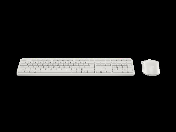 BildeHP 495C Multi-Device Dual-Mode Mouse/Keyboard White (Nordic)