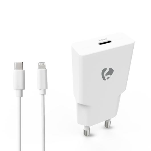 Vegglader Nedis Usb-C Til Lightning 1M