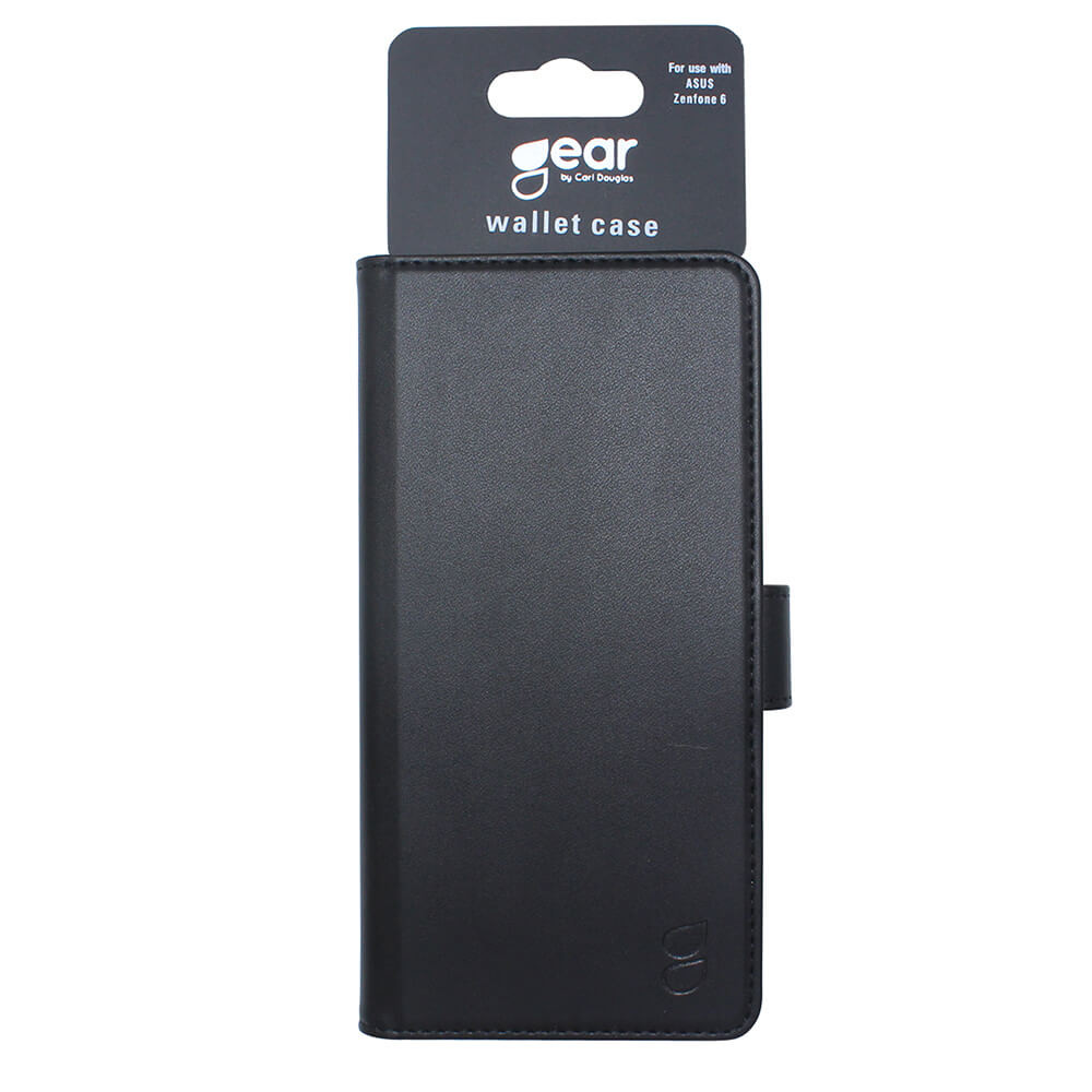 GEAR Lommebokveske svart Asus Zenfone 6