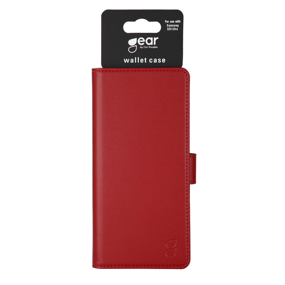 GEAR Lommebokveske Rød Limited Edition Samsung S20 Ultra