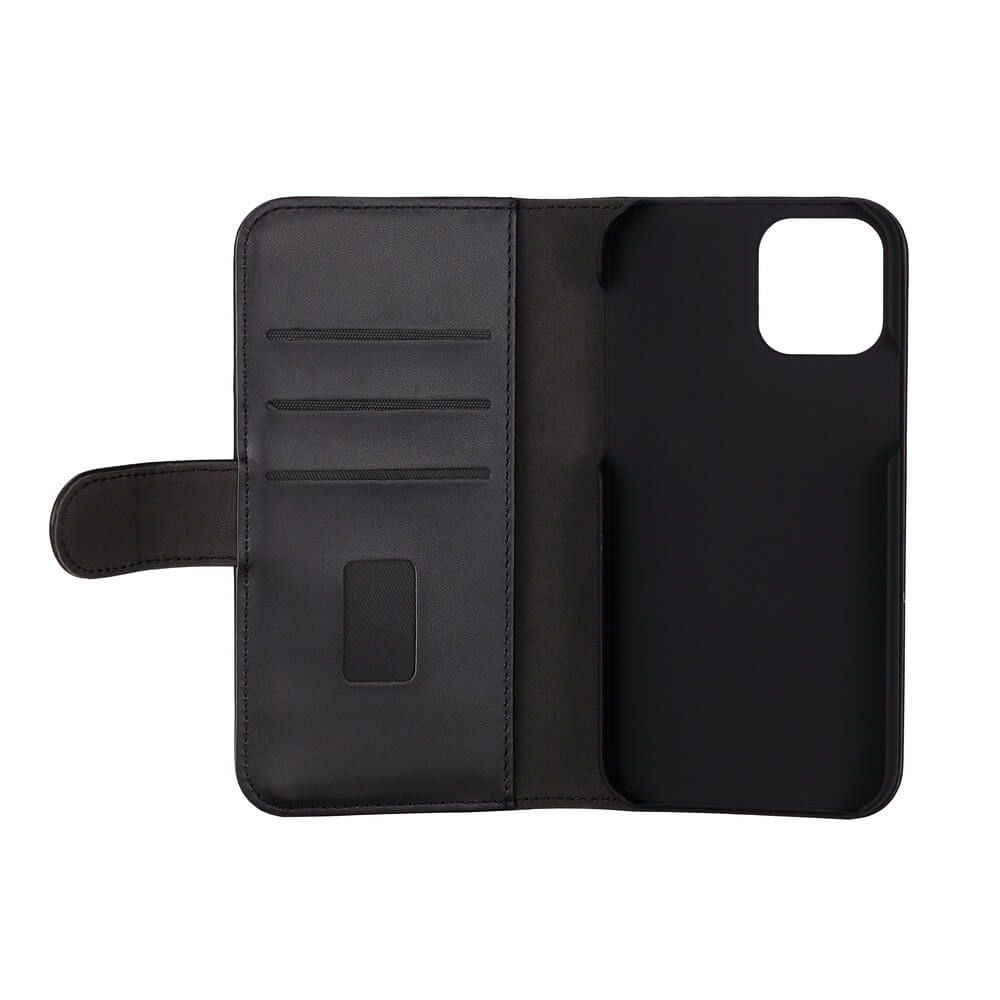 GEAR Lommebokveske Svart iPhone 12  / 12 Pro 2in1 Magnetdeksel