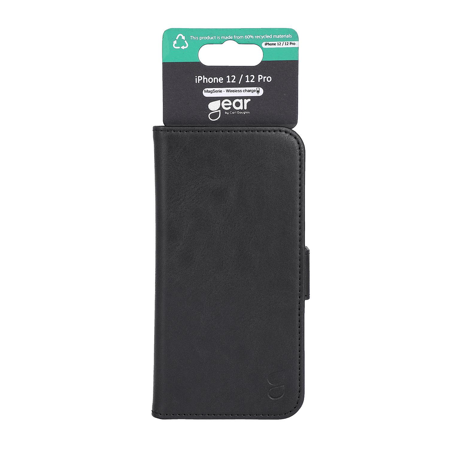 GEAR Classic 3 card Recycled iPhone 12/12 Pro Black