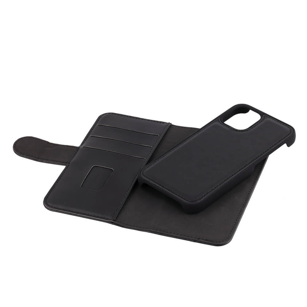GEAR Lommebokveske Svart iPhone 12  Mini 2in1 Magnetdeksel