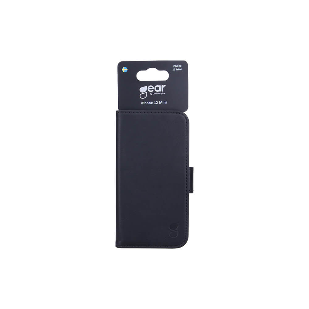 GEAR Lommebokveske Svart iPhone 12  Mini